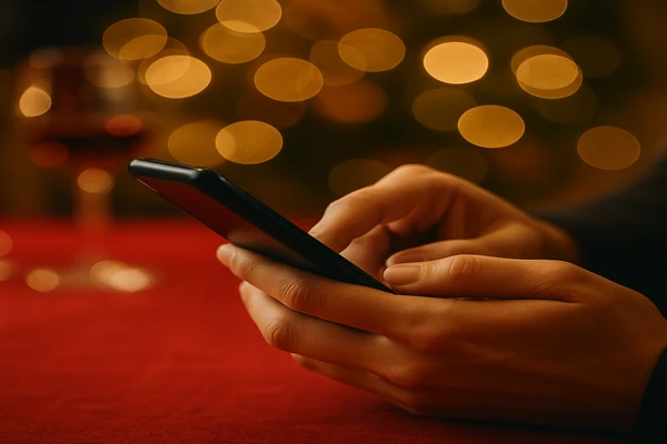 স্মার্টফোন হাতে থাকা অবস্থায় একজন ব্যবহারকারী ডিজিটাল প্ল্যাটফর্মটি নির্বিঘ্নে ব্যবহার করছেন