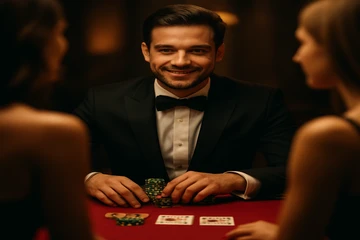 আলোকিত নকশা-ছবি ও গেমিং প্ল্যাটফর্ম চিপসের দৃশ্য, যা লাইভ গেমের উত্তেজনা তুলে ধরে